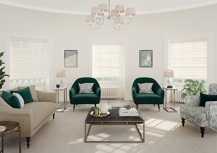 Origin, Seashell White - Motorised Venetian Blind - Image 6
